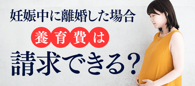 妊娠中に離婚した場合の養育費